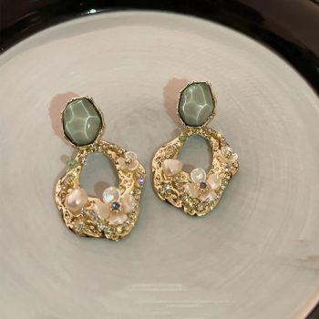 Exaggerated vintage earrings